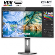 18日0点： AOC 冠捷 Q2790PC 27英寸 显示器（2K、Type-C、125%sRGB)
