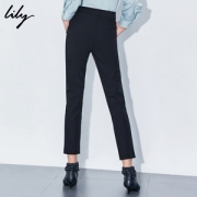 Lily 高腰显瘦弹力小脚裤 西裤 商务通勤