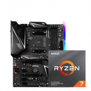 AMD R7 3700X CPU处理器 msi 微星 B450M PRO-VDH  MAX 板U套装