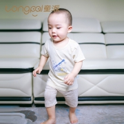 TONGPAI 童派 宝宝夏季开裆服套装 10元包邮（需用券）