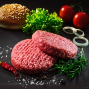 澳洲进口肉源、在家自制汉堡：160gx10袋 阿品 牛肉饼/汉堡肉