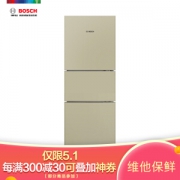 京东PLUS会员： BOSCH 博世 BCD-274W(KGU28A2Q0C) 三门冰箱