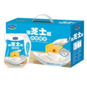 君乐宝 涨芝士啦 芝士口味 180g*12袋整箱 酸奶酸牛奶 *4件
