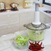 App专享、16点：手动按压 绞肉机 多功能料理厨房神器