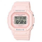 中亚Prime会员：Casio 卡西欧 Baby-G 少女粉色女士石英手表 BGD-560-4ER