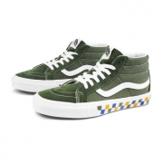 25日0点、61预售： Vans范斯 VN0A391F2BN 经典系列 SK8-Mid运动板鞋