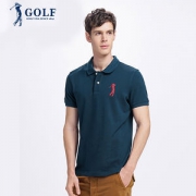 美国 GOLF 男士100%新疆长绒棉 商务休闲Polo衫