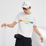 PEACEBIRD MEN 太平鸟 BWDAA1113 印花短袖T恤 *3件 254.9元（合84.97元/件）