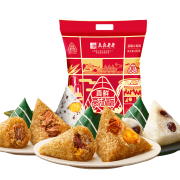 真真老老 嘉兴粽子好粽大礼包600g 券后￥14.9