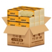 竹叶情 本色抽纸 3层*80抽*32包 19.9元包邮（需用券）