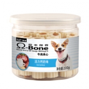 京东PLUS会员：Myfoodie 麦富迪 狗零食 无谷欧米伽骨 钙奶味 200g *2件