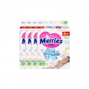 花王 Merries 妙而舒 婴儿纸尿裤 S82片*4 268.78元包邮（前1小时）