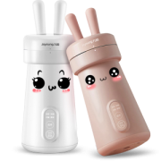 九阳 长耳萌兔造型 迷你全自动豆浆机 300ml