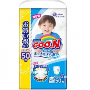 1日0点、61预告、88VIP：GOO.N 大王 婴儿维E拉拉裤 XL50 81.62元含税包邮