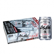 京东PLUS会员：Asahi 朝日 超爽啤酒 330ml*24听 *2件 158元包邮（双重优惠）