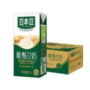 25日0点：豆本豆 唯甄原味豆奶 1L*12盒*3件