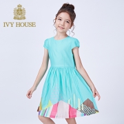 IVY HOUSE 常春藤 女童印花连衣裙 69元包邮（需用券）