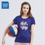 JEANSWEST 真维斯 JW-91-273501 女士T恤 19.9元包邮（需用券）