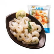 大希地 虾仁冷冻生鲜虾仁 海鲜水产辅食 500g/袋 一袋装 *3件