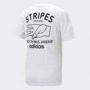 adidas 阿迪达斯 neo 女装运动短袖T恤 EA0329