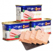 林家铺子 猪肉午餐肉罐头200g*3罐 23.9元包邮（需用券）