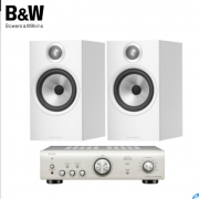 61预售：Bowers&Wilkins 宝华韦健 606书架式音箱+天龙PMA-600 家庭影院 HIFI音响套装 白色 7899元包邮（需定金100元，1日0点付尾款）