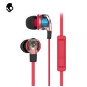 最经典：烟头，Skullcandy 骷髅头 SMOKIN BUD 2 透明蓝
