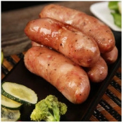 百鲜生 黑胡椒纯肉肠 600g *2件