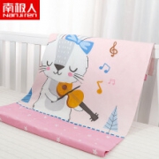 南极人 婴儿睡袋 纯棉 音乐小兔90*150cm