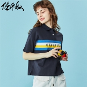 18日0点：Giordano 佐丹奴 91310388 女士短袖POLO衫 49.95元