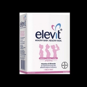Elevit爱乐维孕妇备孕哺乳期复合维生素叶酸含碘片孕产妇100片