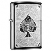 之宝(Zippo)打火机 暗花幺点 煤油防风火机 官方旗舰店原装正版 PVD浸染激光刻 28323