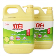 立白 清新柠檬洗洁精2瓶4斤