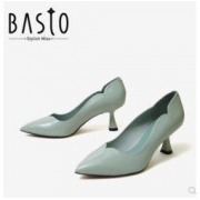 BASTO 百思图 RI823AQ0 女士细高跟鞋 *2件