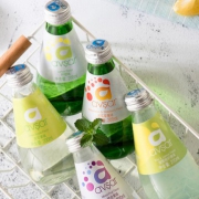 14.79土耳其进口，Hamu 矿泉气泡水高颜值玻璃瓶饮料200ml*4瓶 需用10元优惠券（折合3.70元/瓶）