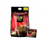 越南进口，中原G7 无糖速溶美式黑咖啡 3盒45杯19.9元包邮（需领券）