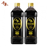 千禾 零添加 御藏本酿180天 特级生抽 1L*2瓶 不含碘