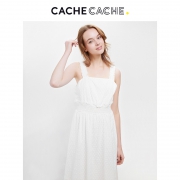 CacheCache 9377004114 白色连衣裙 78元