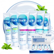 Oral-B 欧乐-B 排浊泡泡牙膏 JOY定制套装 90g*6支 *3件