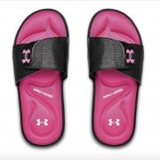 1日0点、61预告：Under Armour 安德玛 3022717-1 Ignite女子拖鞋 129元包邮