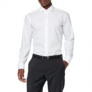BOSS HUGO BOSS 雨果·博斯 Vale 男士长袖纯棉休闲衬衫 50289583