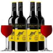 Yellow Tail 黄尾袋鼠 缤纷系列 西拉红葡萄酒 750ml*4瓶 138元包邮（需用券）