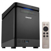 QNAP 威联通 TS-453Bmini NAS网络存储 四盘位 J3455 8GB 无硬盘 黑色