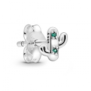 61预告：Pandora 潘多拉 298370NRG 单只仙人掌耳钉 74元