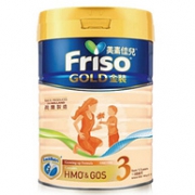 100%荷兰原装进口，900gx4件 Friso 美素佳儿 港版金装 婴幼儿配方奶粉 3段