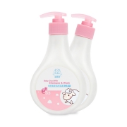 菲丽洁 宝宝羊奶洗发沐浴二合一2瓶装 520ml 19.9元包邮（需用券）