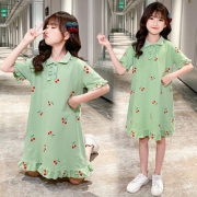 汉服女童夏装2020连衣裙儿童中国风古装襦裙女孩超仙洋气唐装裙子