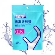 奈森克林 细滑牙线棒 100支 *13件