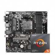 百亿补贴： AMD Ryzen 锐龙 R5-3600 盒装CPU处理器 + MSI 微星 B450M PRO-VDH MAX 板U套装