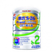 惠氏S-26铂臻2段较大婴儿配方奶粉 瑞士进口 6-12月较大婴儿配方 800克（罐装）